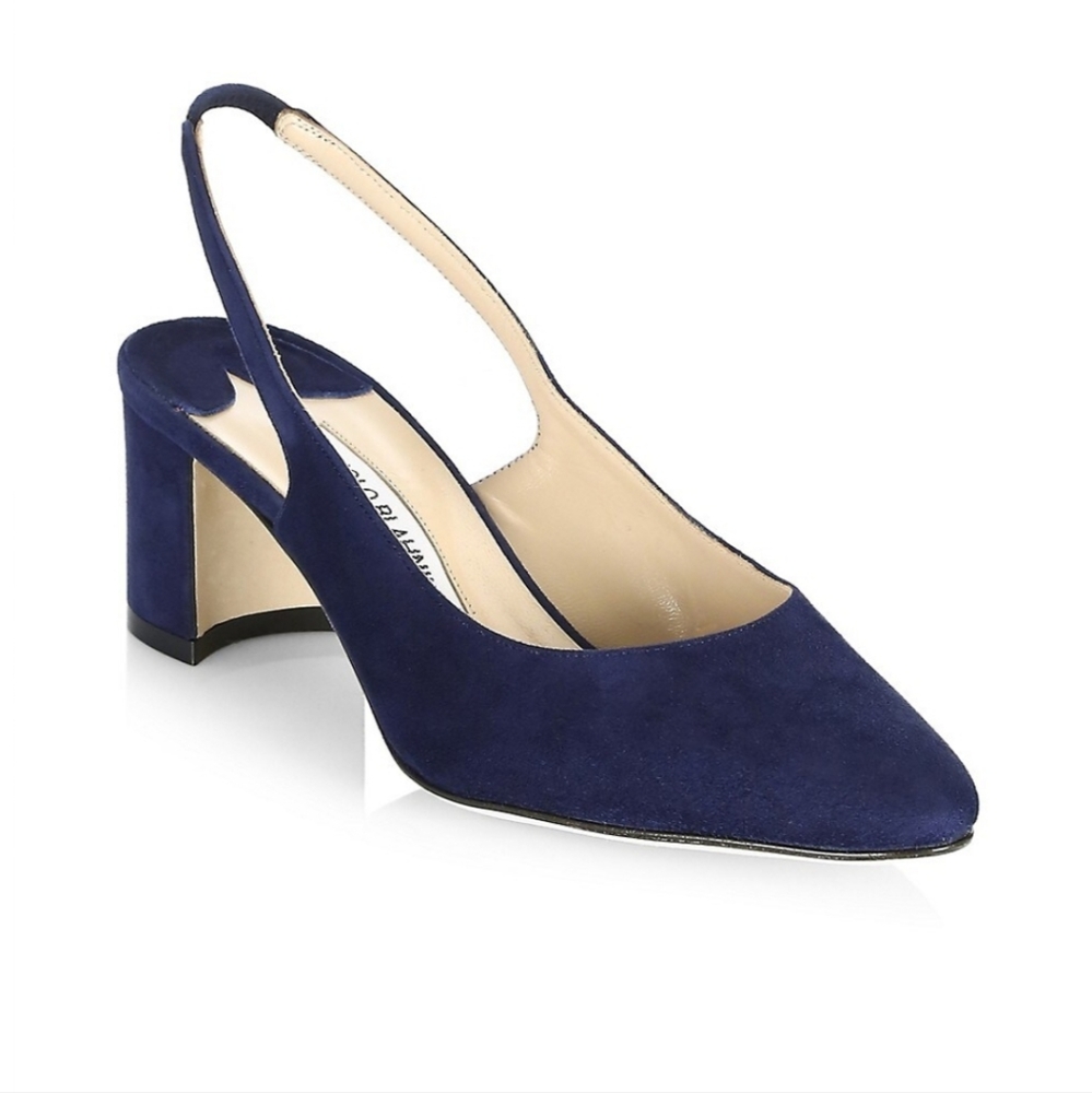 Manolo Blahnik Allurasa 50 Slingback pumps